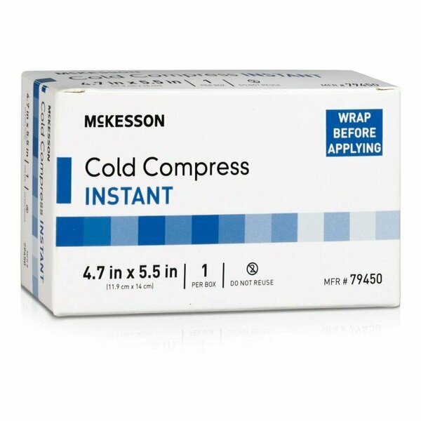 Mckesson Instant Cold Pack, 4-7/10 x 5-1/2 Inch, 10PK 79450